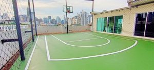 พื้นสนามบาสในบ้าน-แบบพื้นสนามบาสเกตบอลในบ้าน